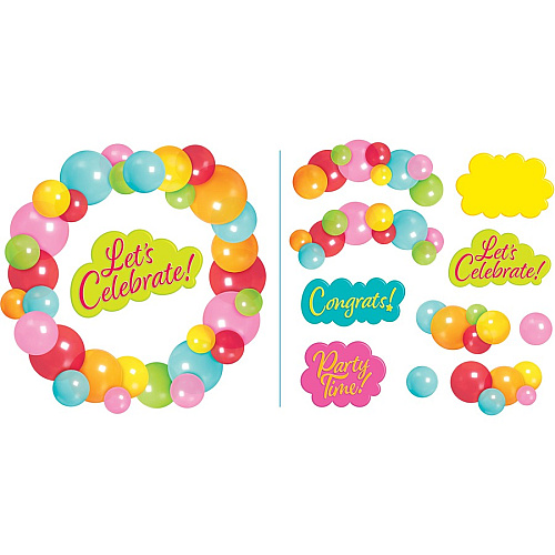 Trend Let's Celebrate Wipe-Off Learning Set Learning Theme/Subject - Durable, Reusable, Write on/Wipe off - Multi - 1 Each (T19006)