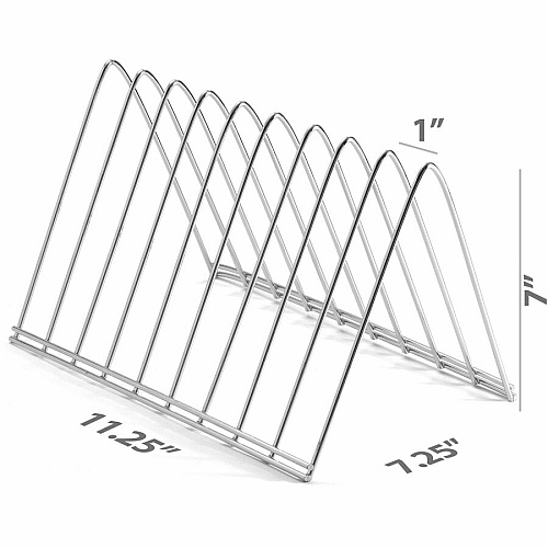 Officemate Triangle Wire Sorter, Rose Gold 7" Height x 7" Width x 11" Depth - Desktop - Sturdy - Rose Gold - Steel Wire - 1 Each (93151)