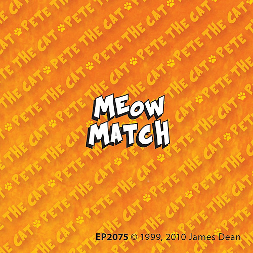 Teacher Created Resources Pete The Cat Meow Match Game 78 Card(s) - Animal - Matching - 1 Each (EP62075)