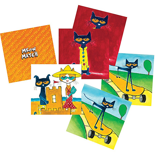 Teacher Created Resources Pete The Cat Meow Match Game 78 Card(s) - Animal - Matching - 1 Each (EP62075)