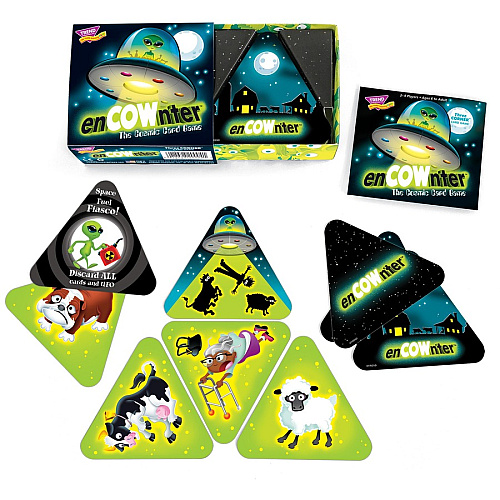 Trend enCOWnter Three Corner Card Game 63 Card(s) - Fun - 2 to 4 Players - 1 Each (T20004)