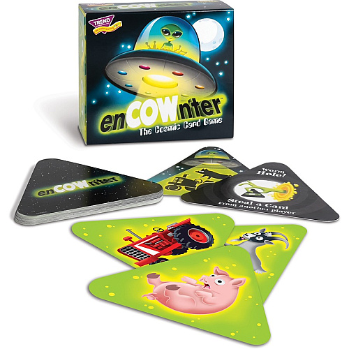 Trend enCOWnter Three Corner Card Game 63 Card(s) - Fun - 2 to 4 Players - 1 Each (T20004)
