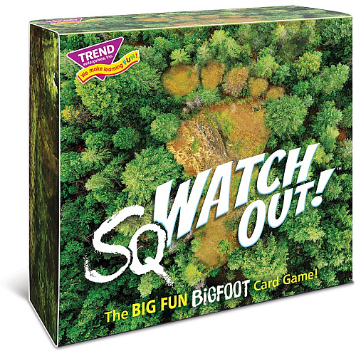Trend sqWATCH Out! Three Corner Card Game 63 Card(s) - Fun - Mystery - 2 to 4 Players - 1 Each (T20005)