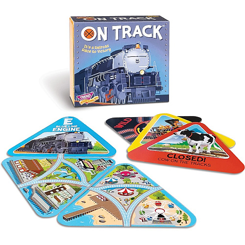 Trend On Track Three Corner Card Game 30 Card(s) - Fun - 2 to 4 Players - 1 Each (T20006)