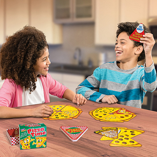 Trend Pizza Time Three Corner Card Game 63 Card(s) - Fun - Mystery - 2 to 4 Players - 1 Each (T20008)
