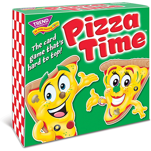 Trend Pizza Time Three Corner Card Game 63 Card(s) - Fun - Mystery - 2 to 4 Players - 1 Each (T20008)