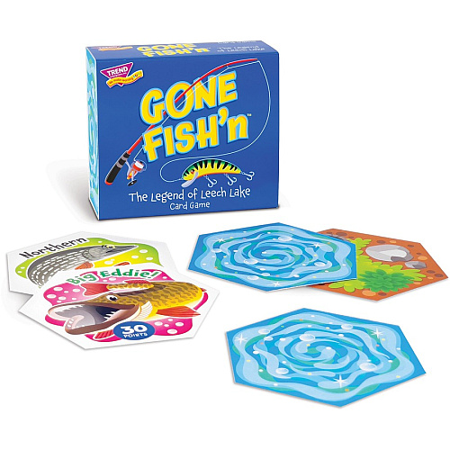 Trend Gone Fish'n Card Game 63 Card(s) - Fun - Mystery - 2 to 4 Players - 1 Each (T20010)