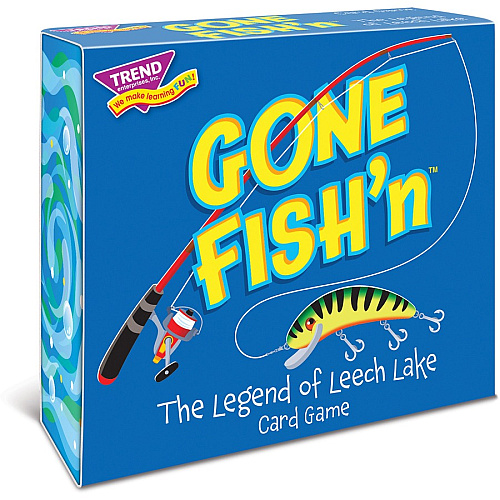 Trend Gone Fish'n Card Game 63 Card(s) - Fun - Mystery - 2 to 4 Players - 1 Each (T20010)