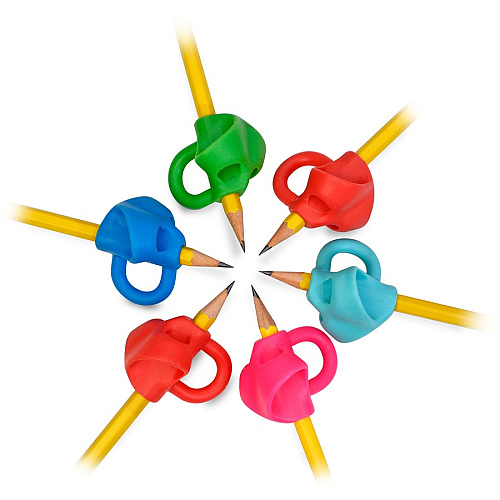 The Pencil Grip Ring Pencil Grip Assorted - 6 / Pack (17306)