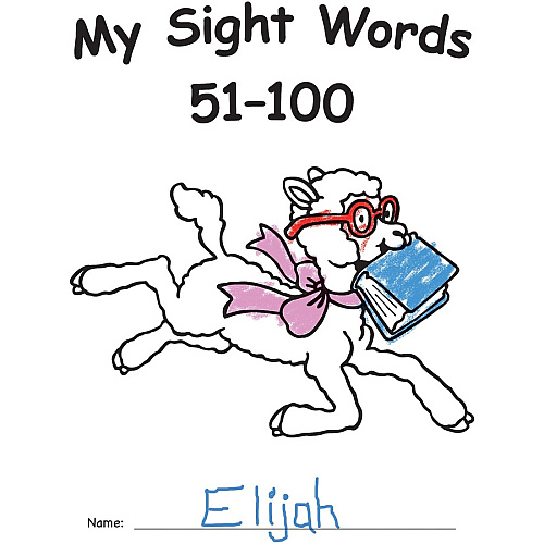 Teacher Created Resources My Own Books Sight Words Pack Printed Book Book (EP62142)