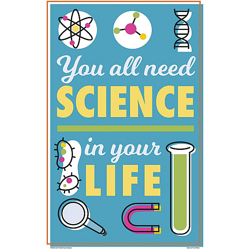 Teacher Created Resources Science Fun Posters 11" Width - Multi (P175)