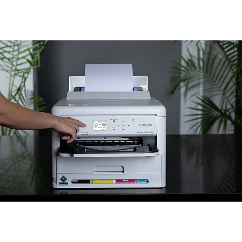 Epson WorkForce Pro WF-C5390 Wireless Inkjet Printer - Color Automatic Duplex Print - Ethernet - Wireless LAN - Plain Paper Print - Gigabit Ethernet - USB (C11CK25201)
