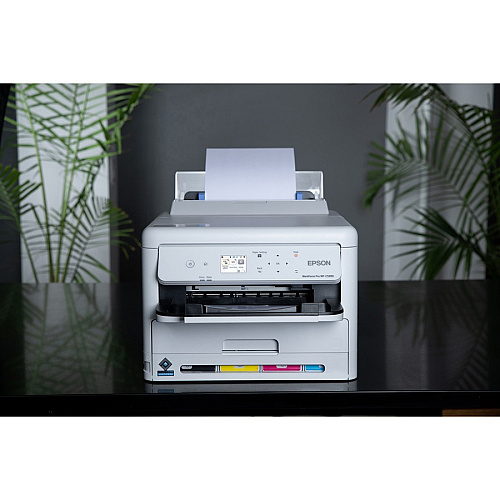 Epson WorkForce Pro WF-C5390 Wireless Inkjet Printer - Color Automatic Duplex Print - Ethernet - Wireless LAN - Plain Paper Print - Gigabit Ethernet - USB (C11CK25201)
