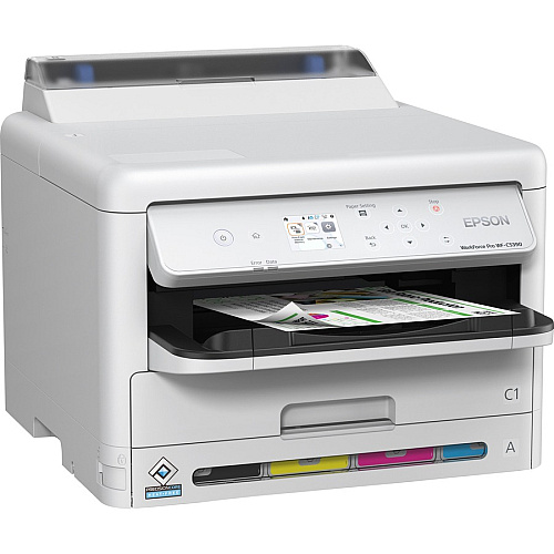 Epson WorkForce Pro WF-C5390 Wireless Inkjet Printer - Color Automatic Duplex Print - Ethernet - Wireless LAN - Plain Paper Print - Gigabit Ethernet - USB (C11CK25201)