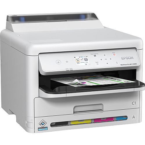 Epson WorkForce Pro WF-C5390 Wireless Inkjet Printer - Color Automatic Duplex Print - Ethernet - Wireless LAN - Plain Paper Print - Gigabit Ethernet - USB (C11CK25201)