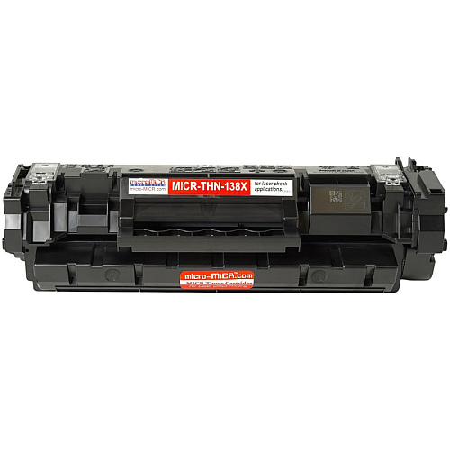 microMICR MICR High Yield Laser Toner Cartridge - Alternative for HP 138A, 138X (W1480A) - Black - 1 Each 4000 Pages (MICRTHN138X)