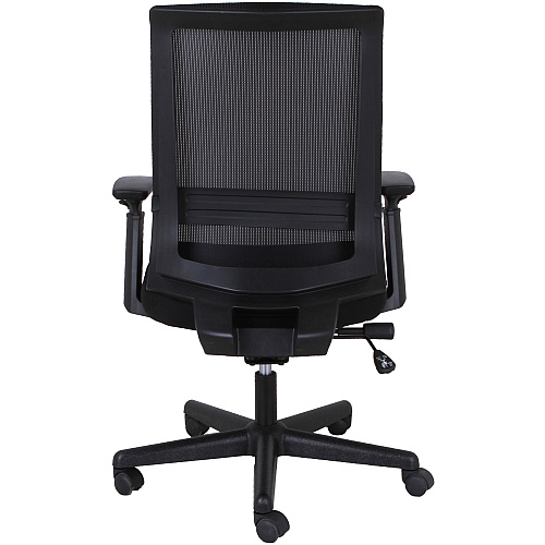 Lorell Mesh High-back Executive Chair High Back - 5-star Base - Black - Armrest - 1 Each (LLR42175)
