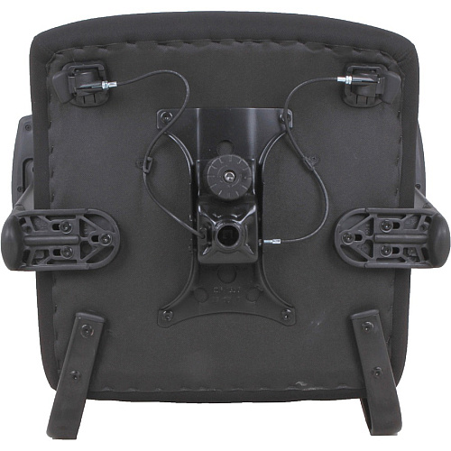 Lorell Mid-back Mesh Chair Black Seat Color - Black Back Color - Mesh Back Material - Mid Back - 5-star Base - Armrest - 1 Each (LLR42176)