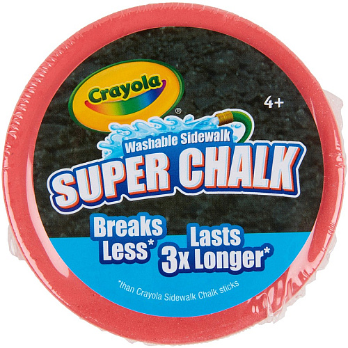 Crayola Outdoor Super Chalk Assorted - 30 / Carton (511668)