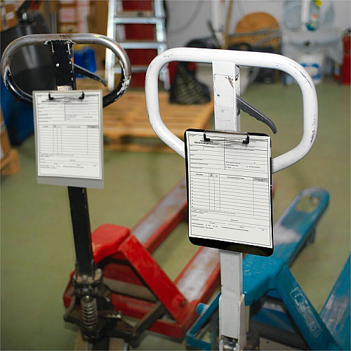 Officemate Magnetic Clipboard, Aluminum Aluminum - Gray - 1 Each (83217)