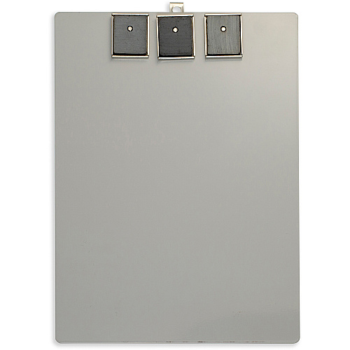 Officemate Magnetic Clipboard, Aluminum Aluminum - Gray - 1 Each (83217)
