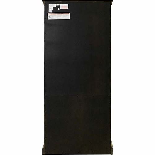Martin Kingston Office Desking Unit 78" Height x 36" Width x 14" Depth - 5 Shelve(s) - 4 Adjustable Shelf(ves) - Material: Wood - Finish: Dark Chocolate, Rub Through - 1 Each (IMKN3678D)