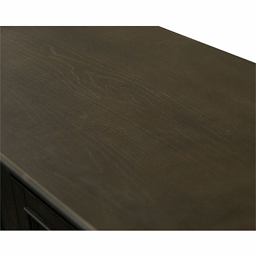 Martin Kingston Office Desking Unit 32" Height x 67" Width x 18" Depth - 4 Door(s) - 3 Adjustable Shelf(ves) - Material: Wood - Finish: Dark Chocolate, Rub Through - 1 Each (IMKN370)