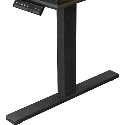 Martin Kingston Sit/Stand Desktop Box 1 of 2 x 60" Width x 28" Depth - Total Drawer(s): 3 - Material: Wood - Finish: Dark Chocolate, Rub Through - 1 Each (IMKN384T)