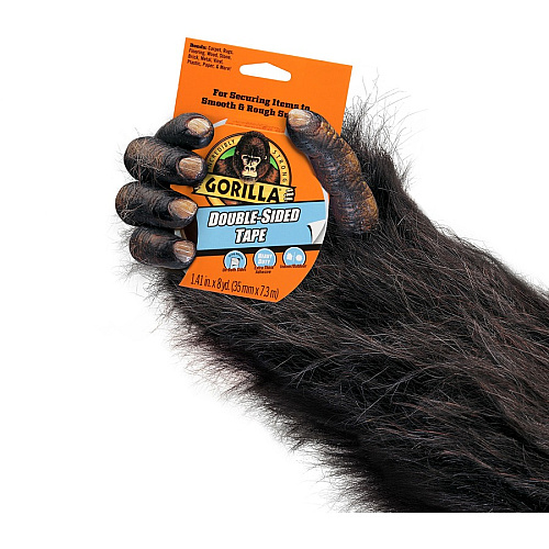 Gorilla Glue Gorilla Double-Sided Tape 24 ft Length x 1.40" Width - Gray - 1 Roll (100925)