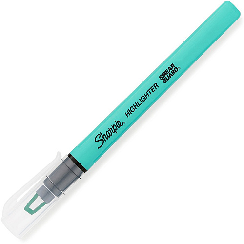 Sharpie Clear View Highlighter Fine Chisel Marker Point - Yellow, Pink, Orange, Coral, Blue, Purple, Fluorescent Green Ink - 8 / Pack (2128218)
