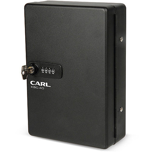 CARL Combination Key Cabinet Combination Lock, Pre-drilled Mounting Hole - Black - Plastic (81040)