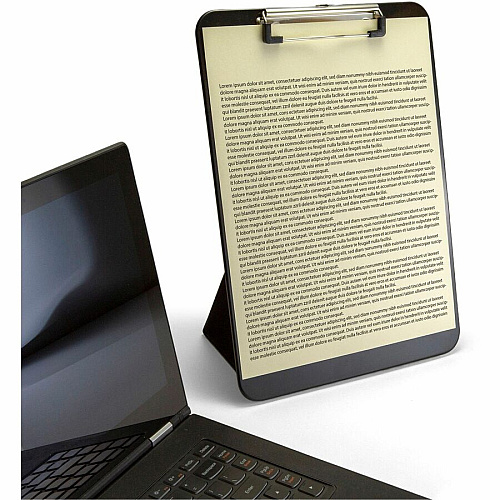 Officemate Easel Clipboard Storage for Paper - Heavy Duty - Black - 1 Each (83039)