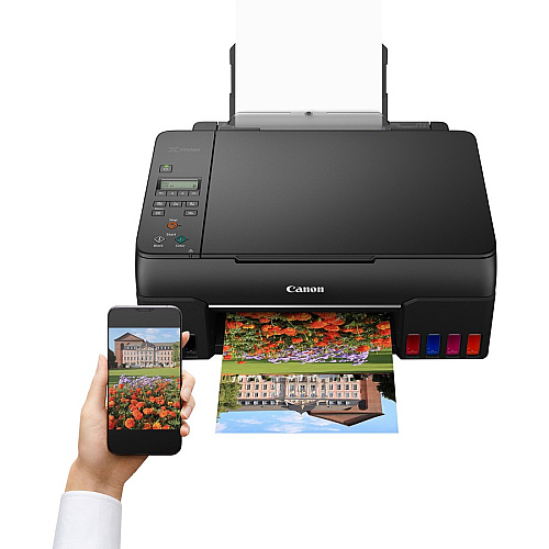 Canon PIXMA G620 Wireless Inkjet Multifunction Printer - Color - White