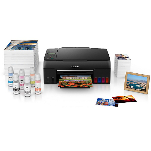 Canon PIXMA G620 Wireless Inkjet Multifunction Printer - Color - White