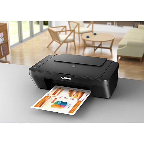 Canon PIXMA MG2525BK Inkjet Multifunction Printer - Color - Black