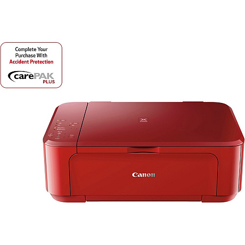 Canon PIXMA MG3620 Wireless Inkjet Multifunction Printer - Color - Red Copier/Printer/Scanner - 4800 x 1200 dpi Print - Automatic Duplex Print - Color Flatbed Scanner - 1200 dpi Optical Scan - Wireless LAN - Apple AirPrint, Mopria, Wireless Pi (MG3620RED)