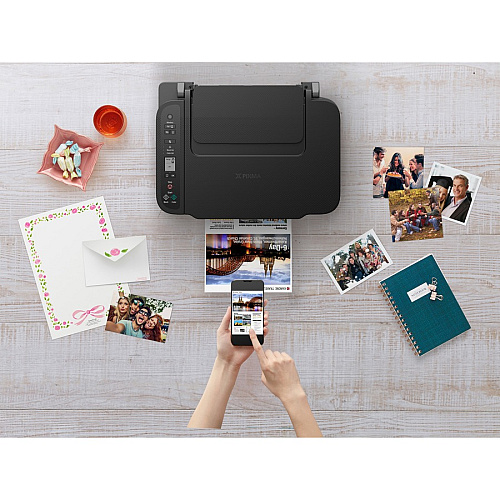 Canon PIXMA TS3520BK Wireless Inkjet Multifunction Printer - Color - Black