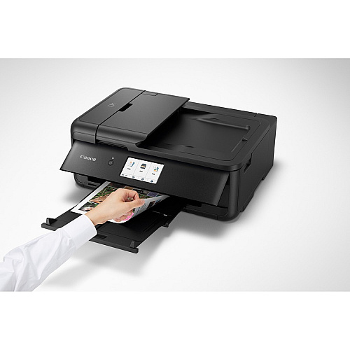 Canon PIXMA TS9520BK Wireless Inkjet Multifunction Printer - Color - Black