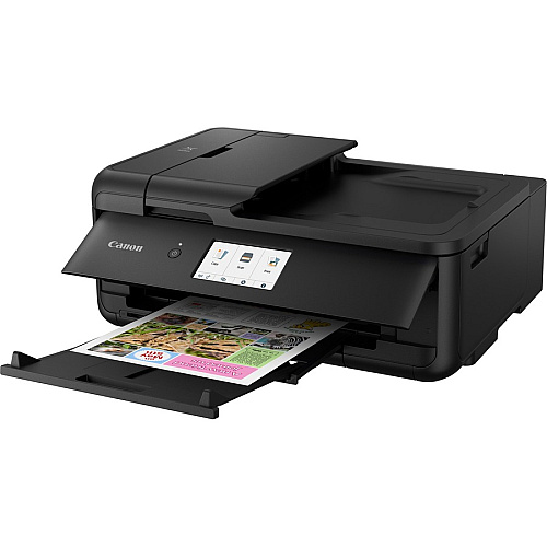 Canon PIXMA TS9520BK Wireless Inkjet Multifunction Printer - Color - Black
