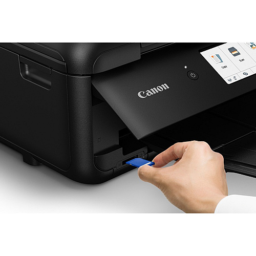 Canon PIXMA TS9520BK Wireless Inkjet Multifunction Printer - Color - Black
