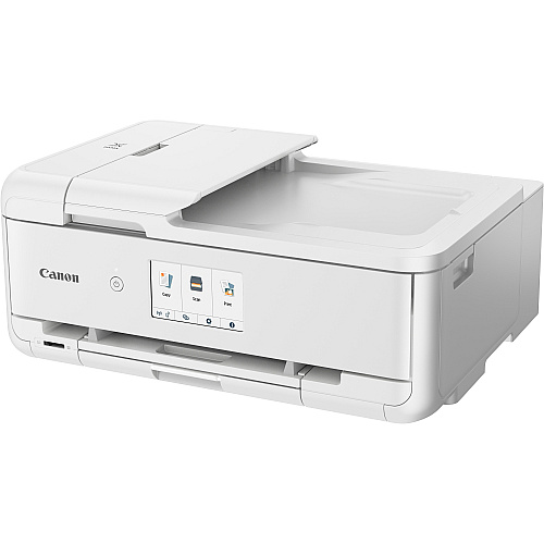 Canon PIXMA TS9521CWH Wireless Inkjet Multifunction Printer - Color - White