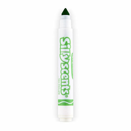 Crayola Silly Scents Slim Scented Washable Markers Broad Marker Point - Washable - Assorted Ink - Water Based - Assorted Barrel - 10 / Pack (588274)