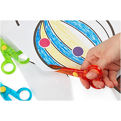 Crayola Young Kids Scissor Skills Activity Kit Recommended For 3 Year - Multi - 1 Kit (811519)