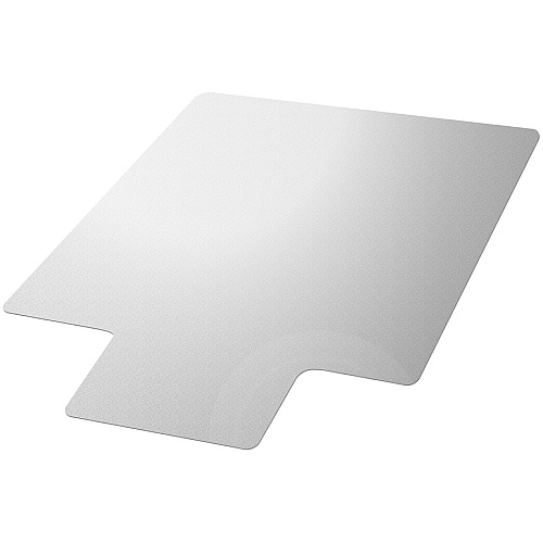 Cleartex AdvantagematPlus Advantagemat&reg; Plus APET Lipped for Hard Floors - 45" x 53" 53" Length x 45" Width x 0.060" Depth x 0.060" Thickness - Lip Size 12" Length x 25" Width - Lipped - Amorphous Polyethylene Terephthalate (APET) - Cle (NCCMFLAS0005)