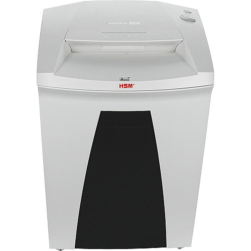 HSM SECURIO B32 - 1/16" x 5/8" Continuous Shredder - Particle Cut - 11 Per Pass - for shredding Credit Card, Paper, Paper Clip, Staples - 0.063" x 0.625" Shred Size - P-5/T-5/E-4/F-2 - 12.20" Throat - 21.70 gal Wastebin Capacity - White (1822113)
