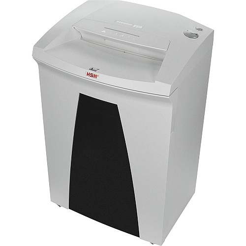 HSM SECURIO B32 - 3/16" x 1 1/8" Continuous Shredder - Particle Cut - 16 Per Pass - for shredding Paper, Paper Clip, Staples, CD, DVD, Credit Card - 0.188" x 1.125" Shred Size - P-4/O-3/T-4/E-3/F-1 - 12.20" Throat - 21.70 gal Wastebin Capacity - (1823113)