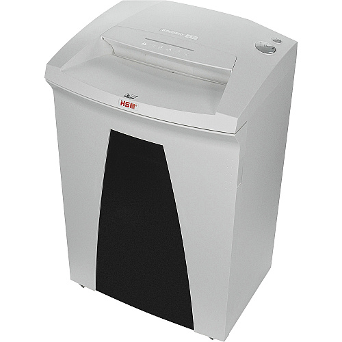 HSM SECURIO B32 - 3/16" x 1 1/8" Continuous Shredder - Particle Cut - 16 Per Pass - for shredding Paper, Paper Clip, Staples, CD, DVD, Credit Card - 0.188" x 1.125" Shred Size - P-4/O-3/T-4/E-3/F-1 - 12.20" Throat - 21.70 gal Wastebin Capacity - (1823113)
