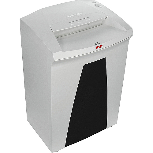 HSM SECURIO B32 - 3/16" x 1 1/8" Continuous Shredder - Particle Cut - 16 Per Pass - for shredding Paper, Paper Clip, Staples, CD, DVD, Credit Card - 0.188" x 1.125" Shred Size - P-4/O-3/T-4/E-3/F-1 - 12.20" Throat - 21.70 gal Wastebin Capacity - (1823113)