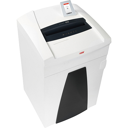 HSM Securio P36 L4 Micro Cut Shredder Continuous Shredder - Micro Cut - 20 Per Pass - for shredding Staples, Paper Clip, Credit Card - 38.30 gal Wastebin Capacity - White - TAA Compliant - 1 Each (1852123)