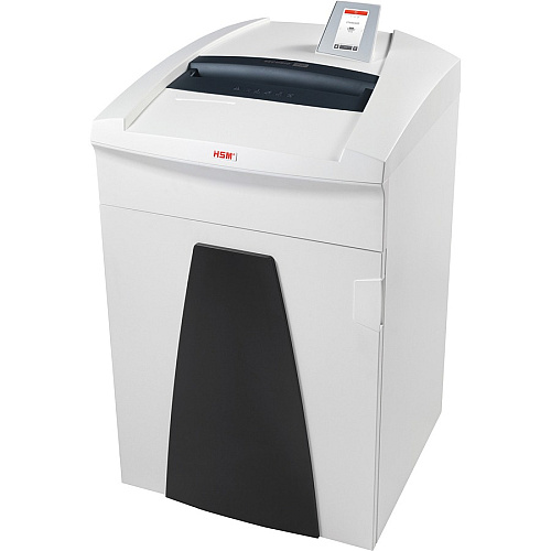 HSM Securio P36 Cross Cut Shredder Continuous Shredder - Cross Cut - 31 Per Pass - for shredding Staples, Paper Clip, Credit Card, Store Card, CD, DVD, 3.5" Floppy Disk, Paper - P-4 - White - 1 Each (1853123)